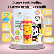 Disney Thermos Baby Feeding Bottle Botol susu bayi 300 ml anti tersedak dan tahan panas percuma 6 fr