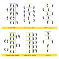 Agility Ladder Set 20Ft Adjustable Speed Training Ladder with 12 Football Training Disc for Soccer S