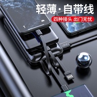 50000mAh Portable  Power Bank 2.1A Fast Charging PowerBank Mini Mirror Screen PowerBank