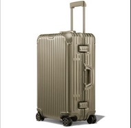 終身保養 RIMOWA ORIGINAL Check In M Titanium 鈦金色 26" 中型托運箱 搵喼More易