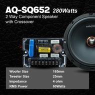 AQ Audio Quart Car SQ Series 6.5"Inch 2-Way Component Speaker (AQ-SQ652)