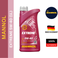(MADE IN GERMAN) Mannol Extreme+ESTER SAE 5W40 Synthetic Engine Oil/Minyak Hitam 7915 1L