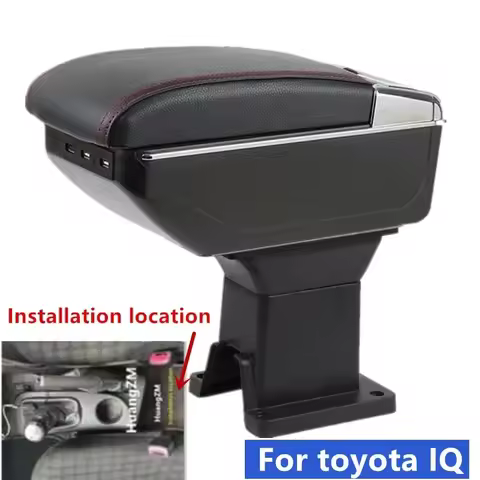 For toyota IQ Armrest Box For toyota IQ Car Armrest Interior Central storage Box Car Accessories Ret