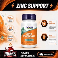 NOW Genuine Zinc Picolinate 50mg | Daily Supplement