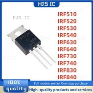 10PCS NEW IRF510 IRF520 IRF530 IRF540 IRF630 IRF640 IRF730 IRF740 IRF830 IRF840 TO-220 IRF520N IRF53