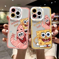 Cute SpongeBobs SquarePants Phone Case For OPPO A54 4G A3S A5X A72 A52 A92 A58 Realme C71 C67 7 Pro 