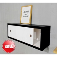 Sliding Door Wall Shelf Wall Storage Shelf