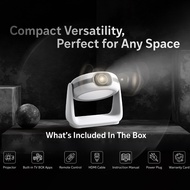 MH GADGET OMNI Smart Home Projector Built-in TV Box YouTube Netflix