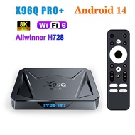 X96QPRO+H728TV Box Wireless wifi6Gigabit Network Set-Top Box Android14Bluetooth tvbox