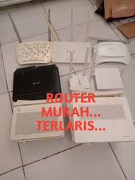 COD ROUTER BEKAS MURAHINTERNETRT RW NET HOSPOTMODEMROUTER BEKAS INDIHOMEHUAWEIZTETP LINK TENDA