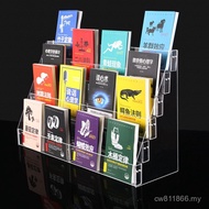 Kedai Alat Tulis Aksesori Buku Penyimpanan Rak Paparan Majalah Penyusun Album Buku Promosi Akrilik P