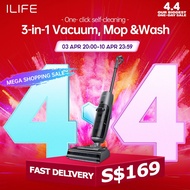 ILIFE W90 /W90 pro Cordless Wet And Dry Vacuum Cleaner Self-cleaning (Floor Washer) 0.58L Clean Wate