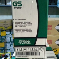 R E A D Y ! Aki Mobil / Battery GS ASTRA Type GS HYBRID 36B20L /