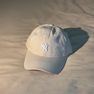 Beige MLB Cap-Curved