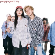 Lemanism Dachshund Plaid Long-Sleeved Shirt