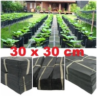 Sitting Polybag 30x30 1/ 2 Kg Plant Polybag Plastic 30 x 30 cm 1kg 30cm