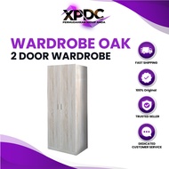 WARDROBE OAK 2 DOOR WD-00961 Home Living Furniture