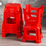 Durable Easy to Store  Plastic Stool PP Material Chair Stackable Anti-slip Feet Different Heights (2