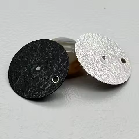 NH35 Watch Dial 28.5mm Moon Face Watch Dial Fit for NH35 NH36 4R35 4R36 7S Movement Crwon at 3.0H/3.