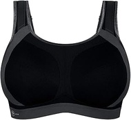 5567-445 Women's Active Black Extreme Control Sports Bra 32J