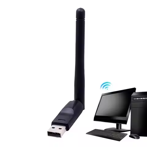USB Wifi Adapter Mini Wifi Dongle 2DB Antenna USB Wifi Receiver Wireless Lan Network Card for Laptop