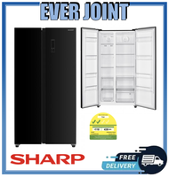 Sharp SJ-SS52EG2-BK [521L] 2 Door Inverter Refrigerator