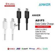 Anker USB-C to USB-C Data Charger Cable Braided 3ft 0.9m A81F5