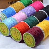 40 meters/roll Nylon Cord 1.5mm Chinese Knotting Macrame Rattail Braided Knot Beading Thread String DIY Jewelry Findings