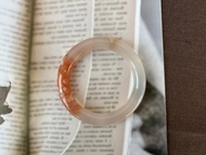 櫻花瑪瑙手鐲(荔枝凍牛血紅)