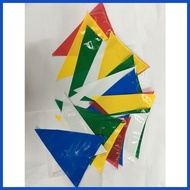 ➶ ❁ ◙ MAKAPAL** Local made** 10 Meters Assorted Color Fiesta Flag Banderitas / Fiesta Banderitas