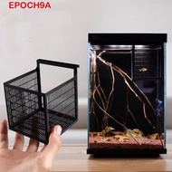 EPOCH9A Guppy Breeding Box, PLA Durable Aquarium Breeder Box, Easy To Clean Permeable Floating Hatch