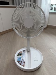 白色摺疊伸縮風扇