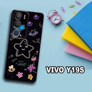 Cc18/ Flexible rubber softcase for vivo y19s/girl Motif/vivo y19s case/vivo y19s charging/vivo y19s 