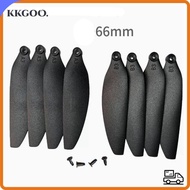 KKGOO Folding Propeller Blades, Universal 58mm/66mm Remote Control Drone Parts, Plastic Black Quadco