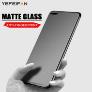 OPPO A93 Matte Tempered Glass for OPPO A92 A52 A53 A9 A5 2020 Reno 4 3 A12 A31 F9 F5 F7 F11PRO A3S A5s Matte Screen Protector Anti-fingerprint Glass Film