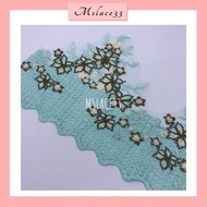 R-009 Border Baju / Renda Baju / Renda Lace / Border Lace / Border Baju Labuci /Renda Baju Lace Leba