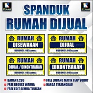 HOUSE BANNER FOR SALE LAND/ FOR SALE