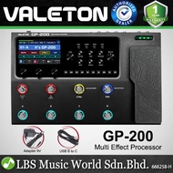Valeton GP-200 Multi Effects Processor For Electric Guitar and Bass Pedal Amp (GP200 GP 200)