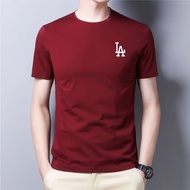 LA LOGO MEN'S T-SHIRT SIMPLE LOGO T-SHIRT/ ADULT MEN'S DISTRO T-SHIRT/ T Shirt Men