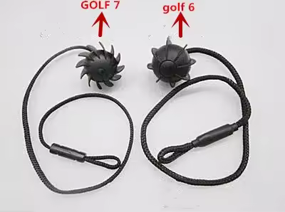 2 Pcs Car Trunk Hang Sling Rope Bedplate hang rope Vehicle Parcel Shelf String Strap Cord FOR golf 6