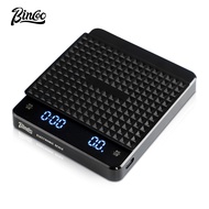 BINCOO Italian Coffee Electronic Scale Coffee Bean Weighing Scale Hand Brewing Timing Coffee Scale S