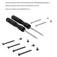For Garmin Watch Screw Rod Connector tool for Garmin Fenix 5X 3 3 HR Fenix 5S 5 plus Forerunner 935 