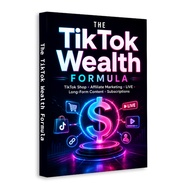 【In-stock, Fast Delivery】The TikTok Wealth Formula, TikTok Shop Affiliate Marketing LIVE Creator Eco