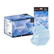 MOTEX 鑽石型成人醫用口罩 藍色系(50片/盒)