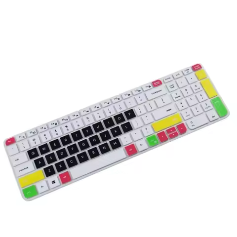 X9FB Silicone Keyboard Cover for K580/K585/K470/MK470 Ergonomic Desktop Keyboard