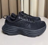 US 9.5 Hoka Bondi 8 全黑 all black