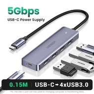 UGREEN USB C Hub 4 Ports USB 3.1 Type C to USB 3.0 Hub Adapter for for Macbook pro 2022 /Macbook air