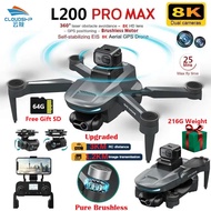 Original L200 PRO/MAX Drone GPS 4K Gimbal Camera With 360° Laser Obstacle Avoidance Brushless Motor 