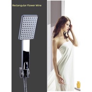 shower head rain shower head Square Handheld Shower Head Shower Head Shower Head ABS Bathroom Shower