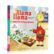 Milu Llama Llama และชุดนอนนำโชคของเด็กหนังสือภาษาอังกฤษแบบดั้งเดิม